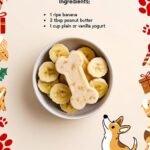 Making dog-friendly ice cream is easy. You just need a few things: 3 ripe bananas 1/4 cup of unsweetened, unflavored non-dairy milk (like almond, coconut, or soy) Optional add-ins: 1-2 tbsp of peanut butter, 2-4 tbsp of carob powder, or 1/2 cup of frozen strawberries or blueberries