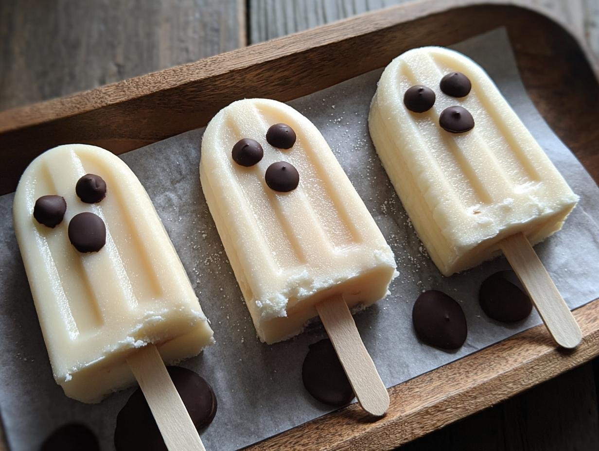 Frozen Chocolate Banana Ghost: 4 Spooky Tips - Frozen Chocolate Banana Ghost - additional detail