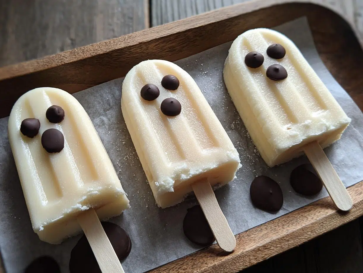 Frozen Chocolate Banana Ghost: 4 Spooky Tips - Frozen Chocolate Banana Ghost - additional detail