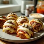 Mummy Meatball Parmesan: Spooky & Amazing Dinner 4 Mummy Meatball Parmesan Dinner