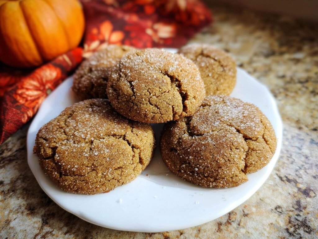 Pumpkin Molasses Cookies