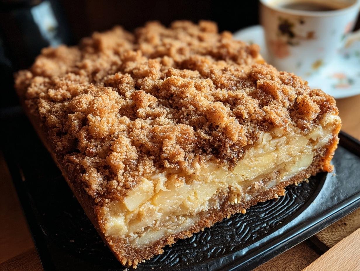 Apple Crumb Cake Cinnamon