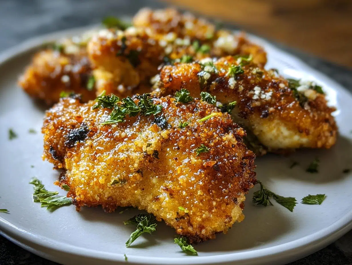 Amazing 400°F Baked Parmesan Crusted Chicke - Baked Parmesan Crusted Chicken - main visual representation