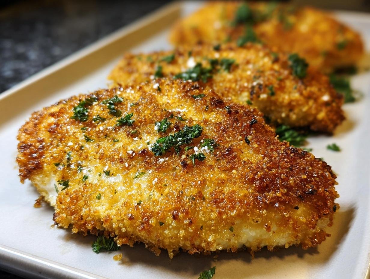Baked Parmesan Crusted Chicken