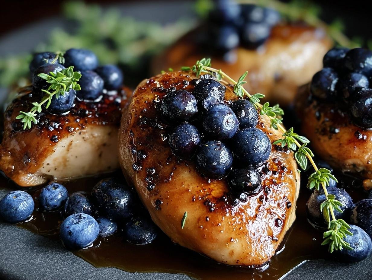Incredible Blueberry Thyme Chicken - Blueberry Thyme Chicken Incredible - additional detail
