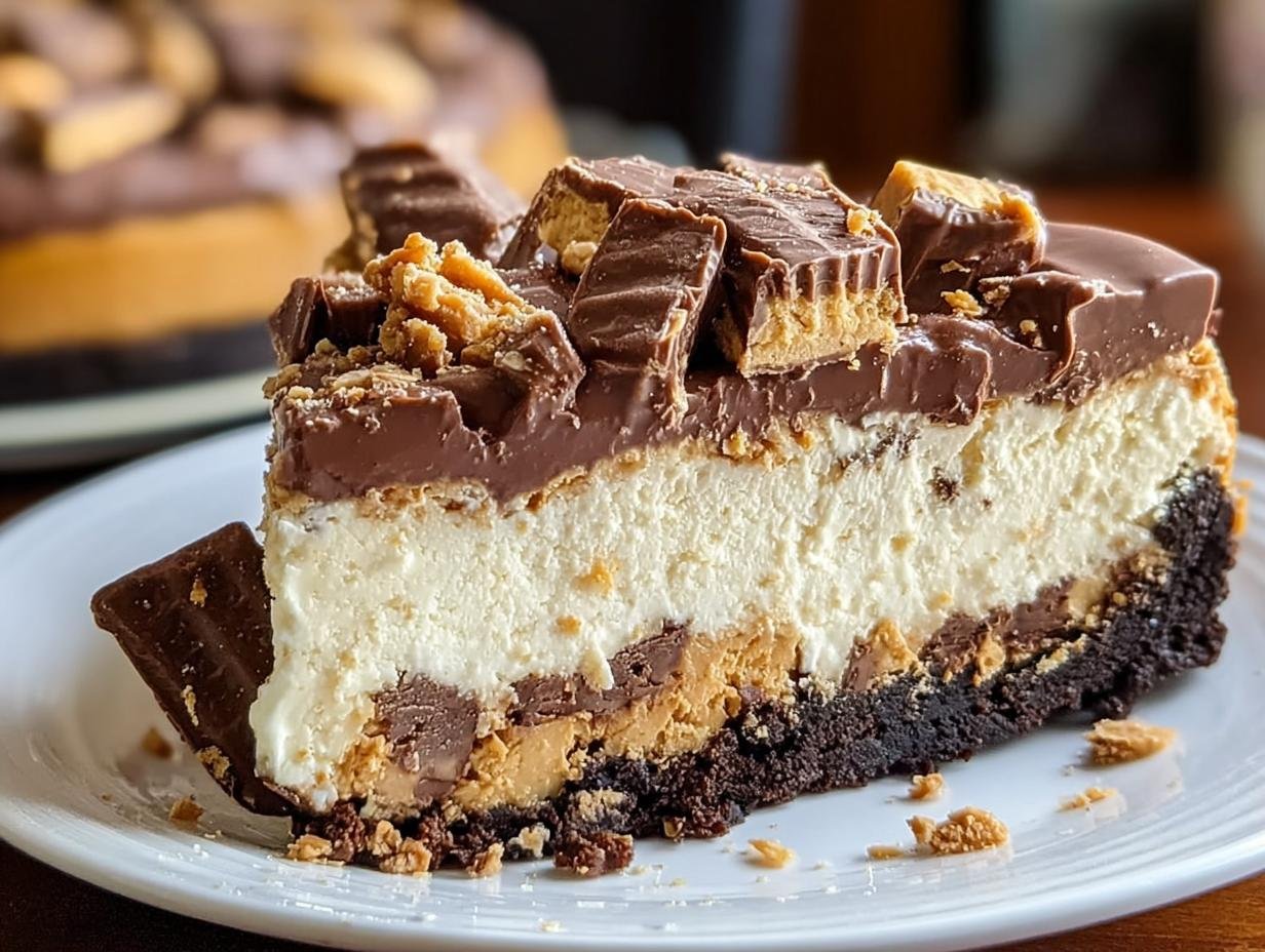 Incredible Butterfinger Cheesecake: 1 Joyful Bite 2 Incredible Butterfinger Cheesecake: 1 Joyful Bite - Butterfinger Cheesecake Incredible - additional detail
