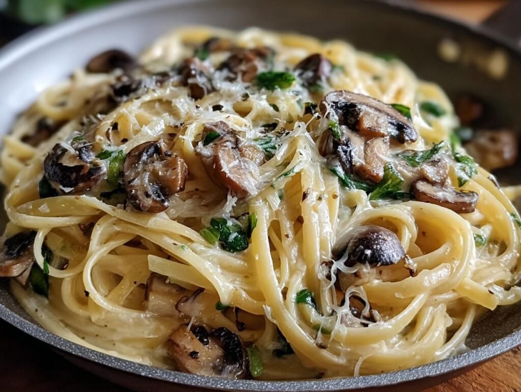 Caramelized Leek Mushroom Gruyere