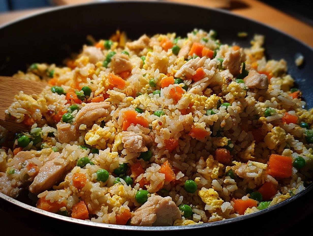 Chicken Fried Rice: Amazing Quick Dinner 2 Chicken Fried Rice: Amazing Quick Dinner - Chicken Fried Rice - additional detail