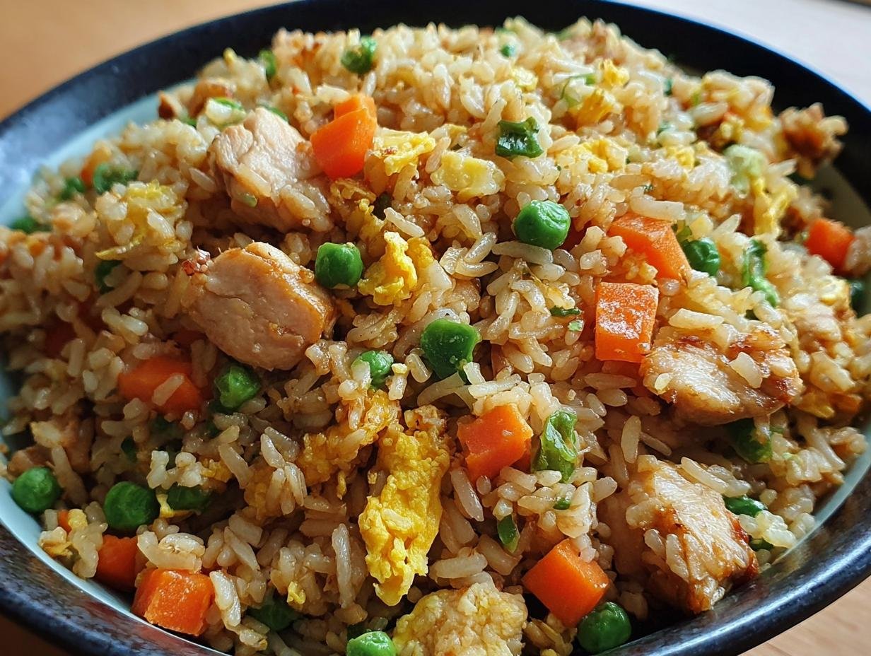Chicken Fried Rice: Amazing Quick Dinner 3 Chicken Fried Rice: Amazing Quick Dinner - Chicken Fried Rice - additional detail
