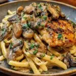 Chicken Marsala Pasta