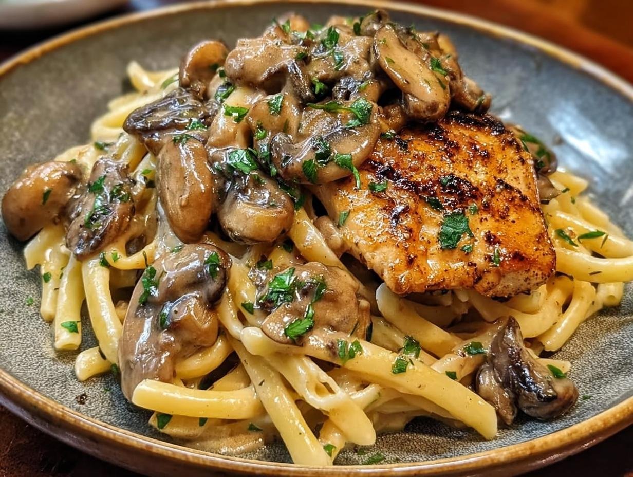 Chicken Marsala Pasta