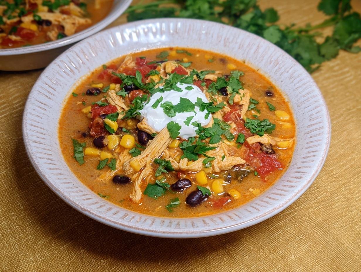 Amazing Chicken Taco Soup: 1 Easy Recipe 2 Amazing Chicken Taco Soup: 1 Easy Recipe - Chicken Taco Soup - additional detail