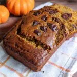Chocolate Chunk Pumpkin Bread
