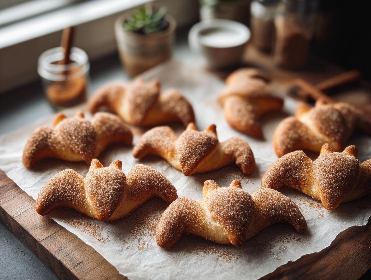 Cinnamon Sugar Bat Bites