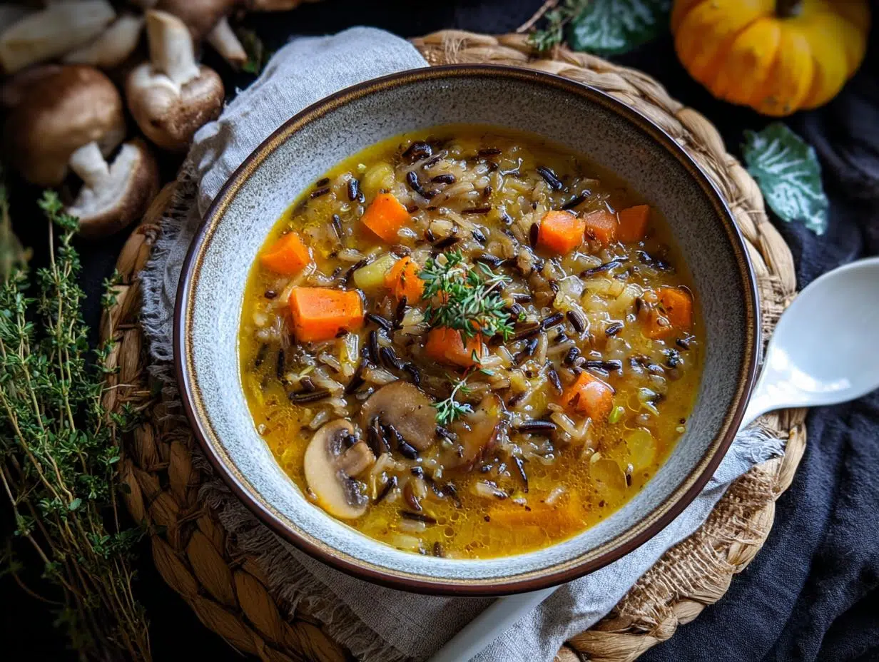 Cozy Autumn Wild Rice: 1 Hour Comfort - Cozy Autumn Wild Rice - main visual representation