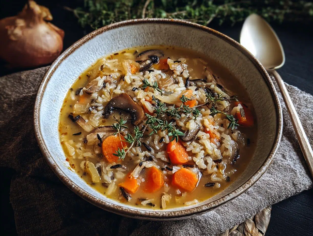 Cozy Autumn Wild Rice: 1 Hour Comfort - Cozy Autumn Wild Rice - additional detail