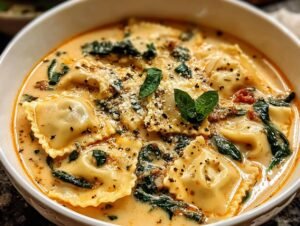Incredible Creamy Ravioli Soup: 1 Amazing Recipe 8 Creamy Ravioli Soup Incredible