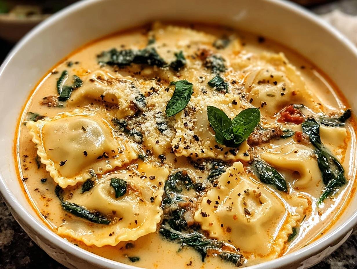 Creamy Ravioli Soup Incredible