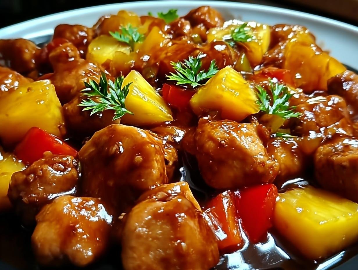 Deliciously Hawaiian Crockpot Chicken: 6 Amazing Bites 2 Deliciously Hawaiian Crockpot Chicken: 6 Amazing Bites - Deliciously Hawaiian Crockpot Chicken - additional detail
