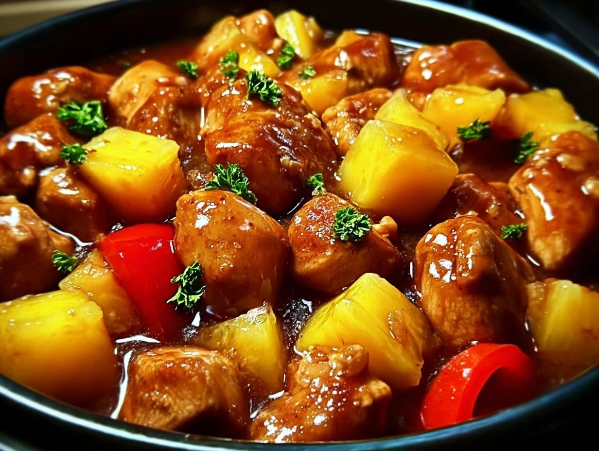 Deliciously Hawaiian Crockpot Chicken: 6 Amazing Bites 3 Deliciously Hawaiian Crockpot Chicken: 6 Amazing Bites - Deliciously Hawaiian Crockpot Chicken - additional detail