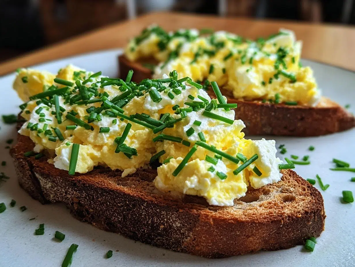 Egg Ricotta Toast: Glorious 10-Min Breakfast - Egg Ricotta Toast - additional detail