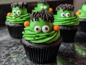 Frankenstein Cupcakes