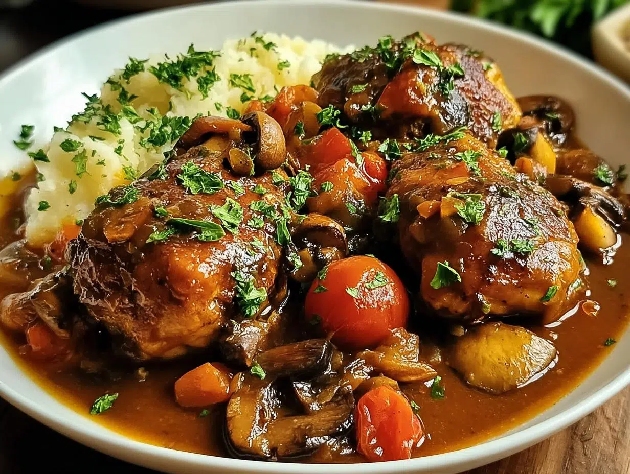 French Hunters Chicken: Best 1-Hour French Classic - French Hunters Chicken - additional detail