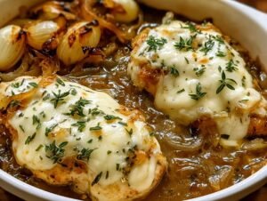 Irresistible 4-Ingredient French Onion Chicken 10 French Onion Chicken Bake