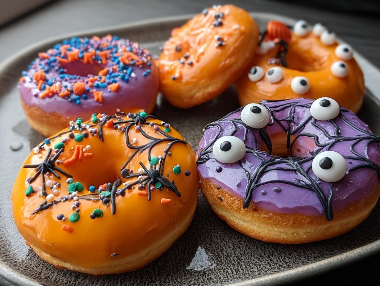 Halloween Donuts: 5 Minute Spooky Delights - Halloween Donuts - additional detail