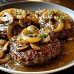 Hamburger Steaks Onion Mushroom: Amazing 1-Hour Meal 5 Hamburger Steaks Onion Mushroom