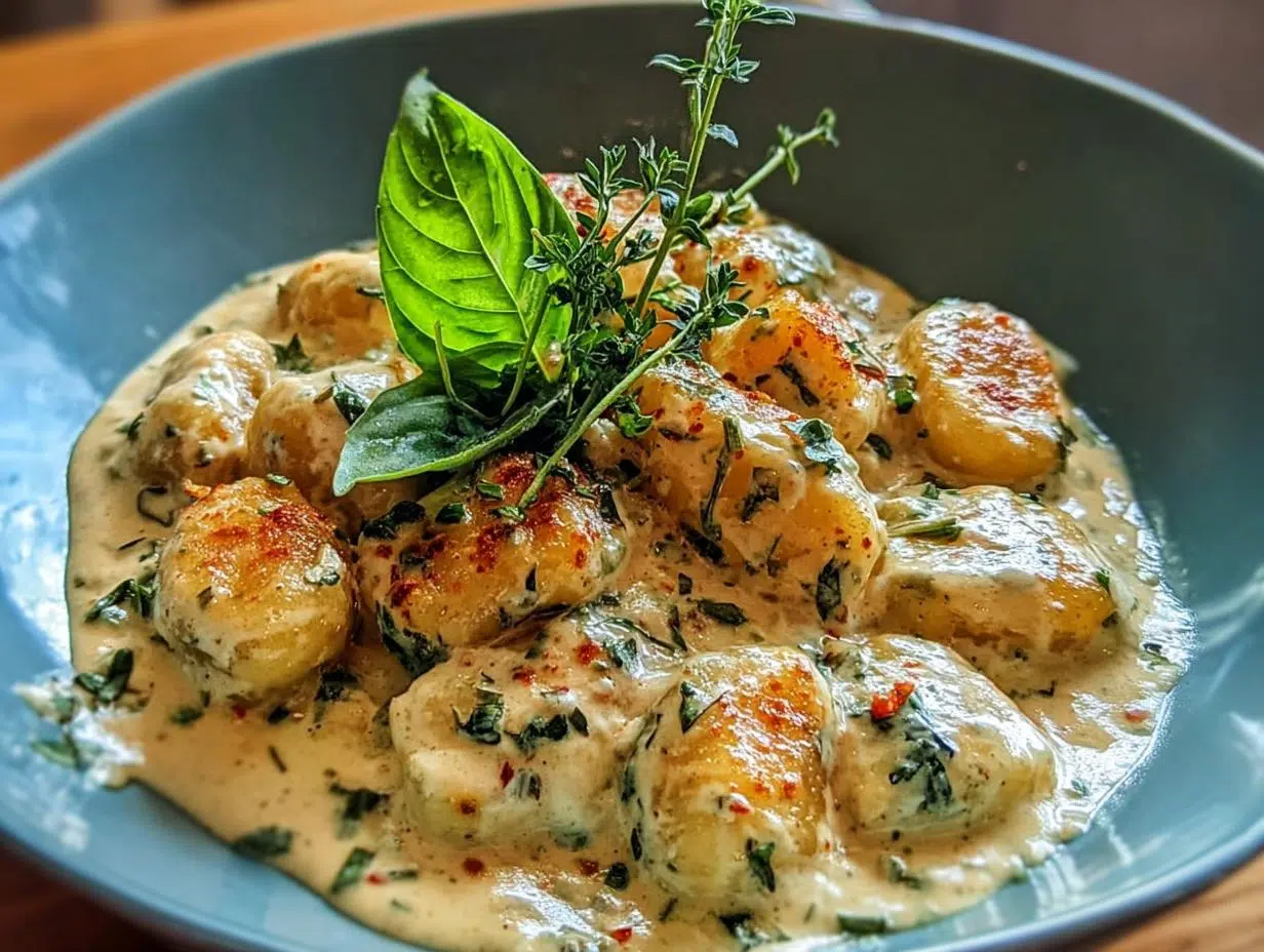Millionaire Gnocchi: 15 Min Creamy Dream 2 Millionaire Gnocchi: 15 Min Creamy Dream - Millionaire Gnocchi Creamy Sauce - additional detail