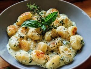 Millionaire Gnocchi Creamy Sauce