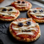 Mini Halloween Pizzas Fun