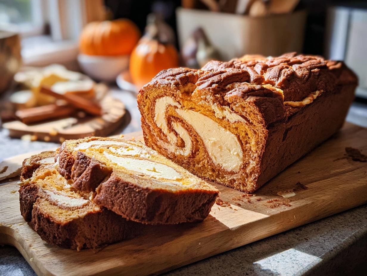 Pumpkin Cream Cheese Bread: 1 Divine Recipe 2 Pumpkin Cream Cheese Bread: 1 Divine Recipe - Pumpkin Cream Cheese Bread - additional detail