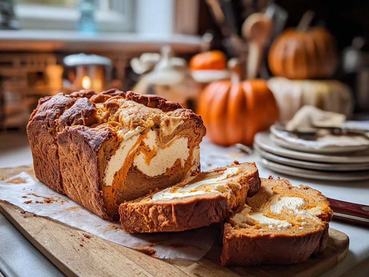 Pumpkin Cream Cheese Bread: 1 Divine Recipe 3 Pumpkin Cream Cheese Bread: 1 Divine Recipe - Pumpkin Cream Cheese Bread - additional detail
