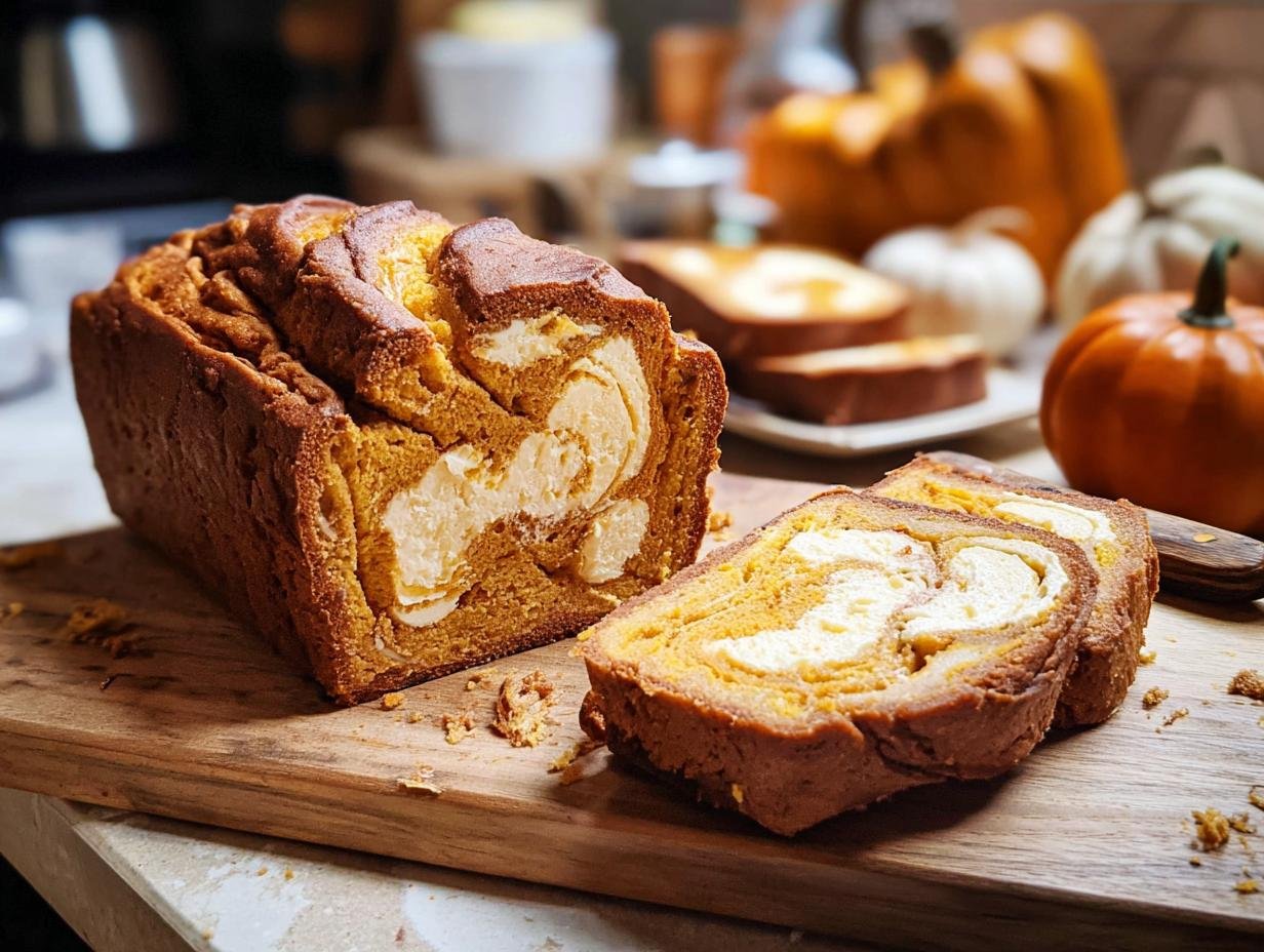 Pumpkin Cream Cheese Bread: 1 Divine Recipe 1 Pumpkin Cream Cheese Bread