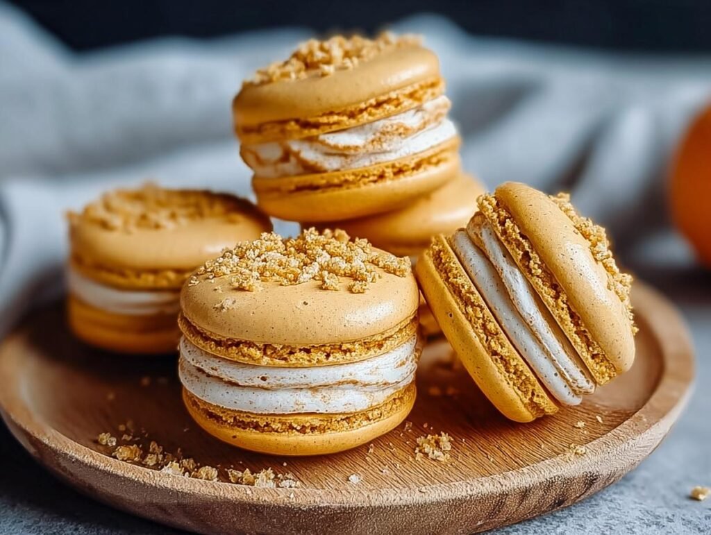 Pumpkin Pie Macarons Incredible