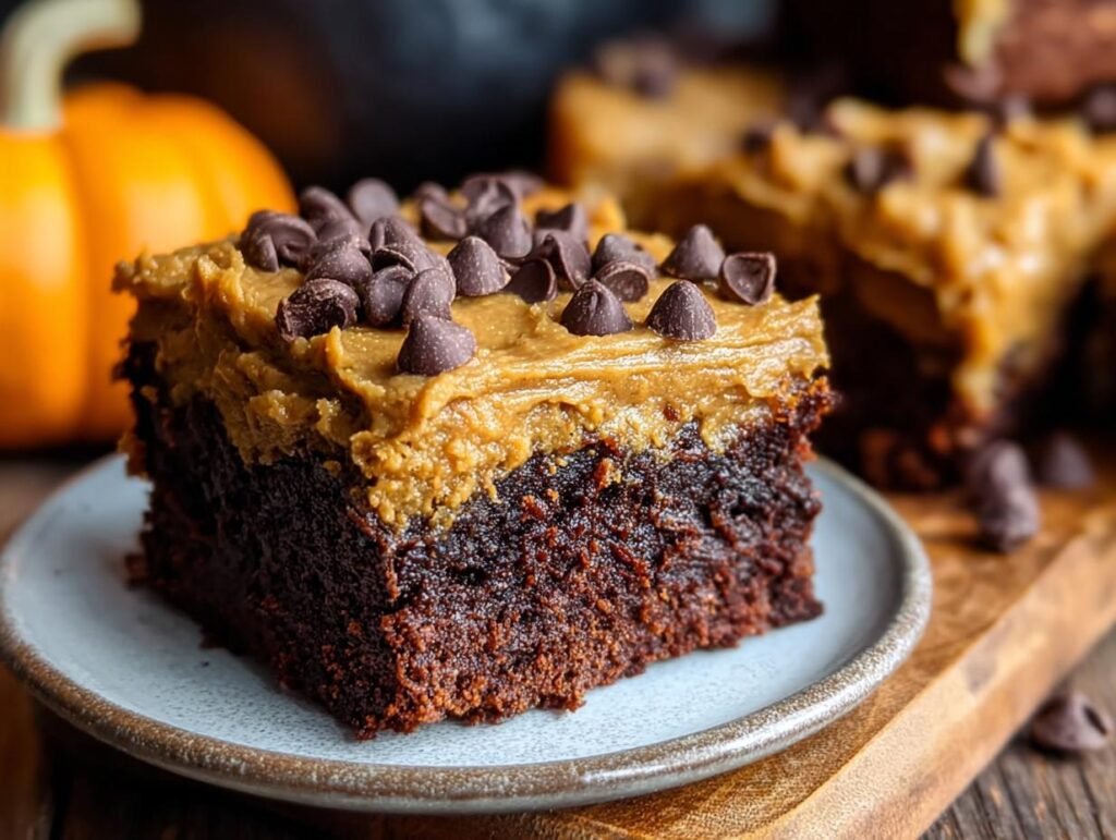 Pumpkin Spice Brownies
