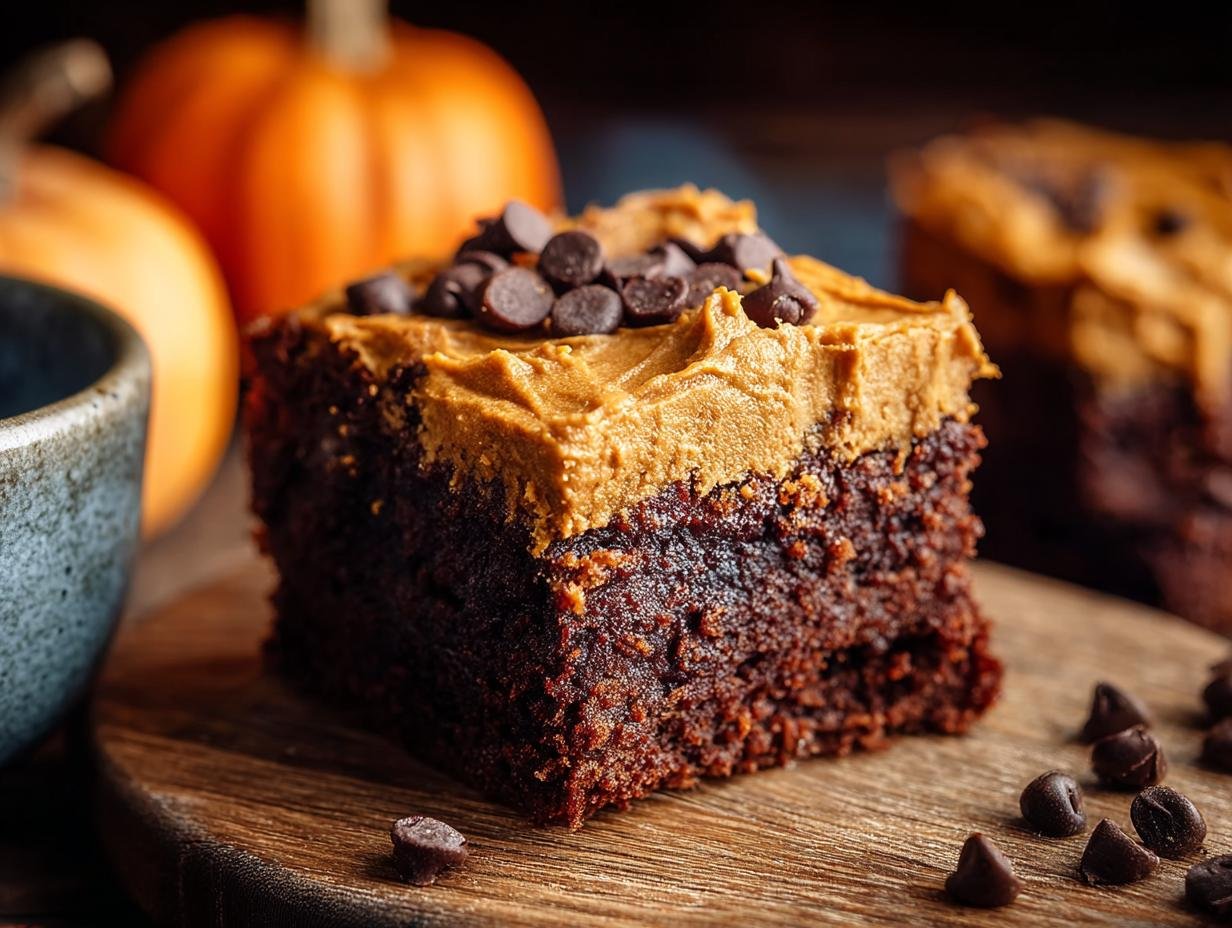 Pumpkin Spice Brownies: Amazing Fall Treat 2 Pumpkin Spice Brownies: Amazing Fall Treat - Pumpkin Spice Brownies - additional detail