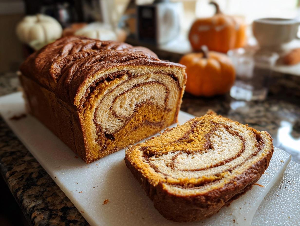 Pumpkin Spice Swirl Bread: Amazing Fall Treat 2 Pumpkin Spice Swirl Bread: Amazing Fall Treat - Pumpkin Spice Swirl Bread - additional detail