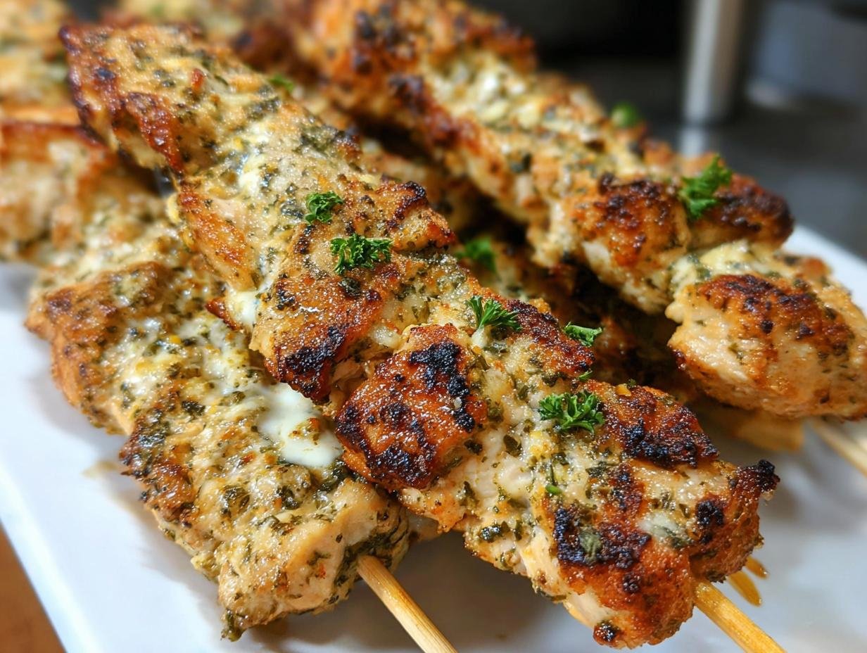 Ranch Garlic Parmesan Chicken: 1 Amazing Dish 2 Ranch Garlic Parmesan Chicken - close-up of marinated chicken pieces