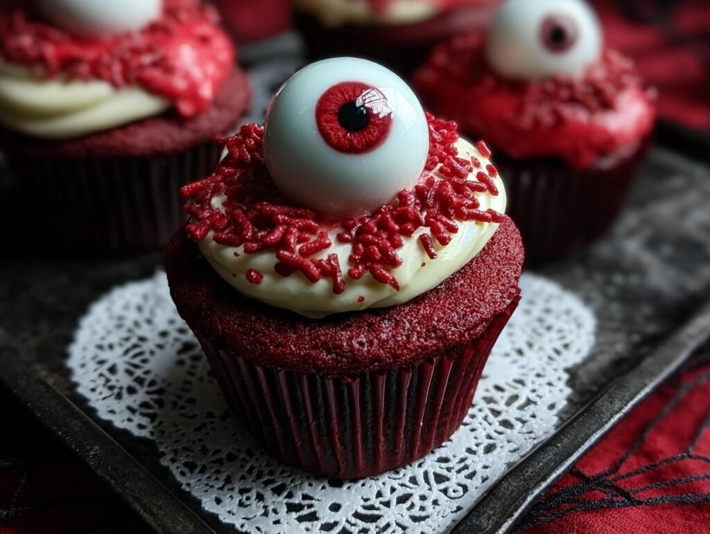 Red Velvet Halloween Eyeball