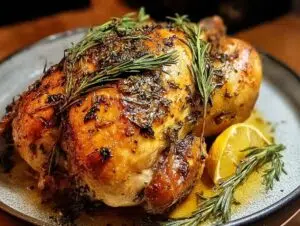 Roast Tarragon Chicken Crispy