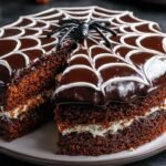 Spiderweb Chocolate Cake: 1 Amazing Halloween Treat 4 Spiderweb Chocolate Cake