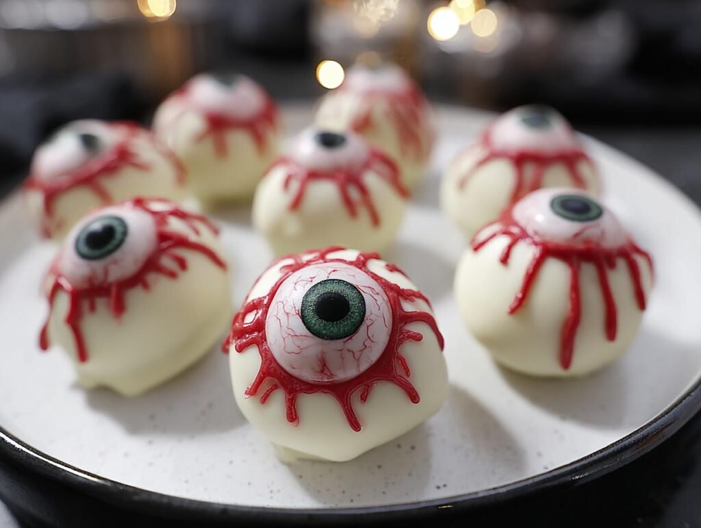 Spooky Eyeball Truffles