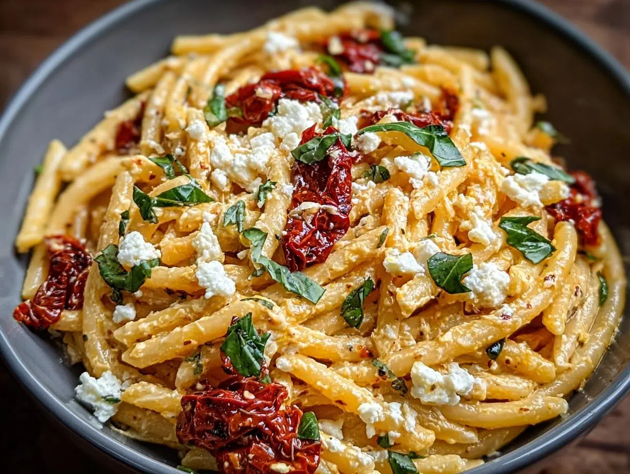 Sun Dried Tomato Feta: 25 Min Easy Meal - Sun Dried Tomato Feta - additional detail