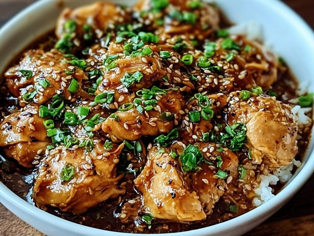 Sweet Garlic Chicken Crockpot