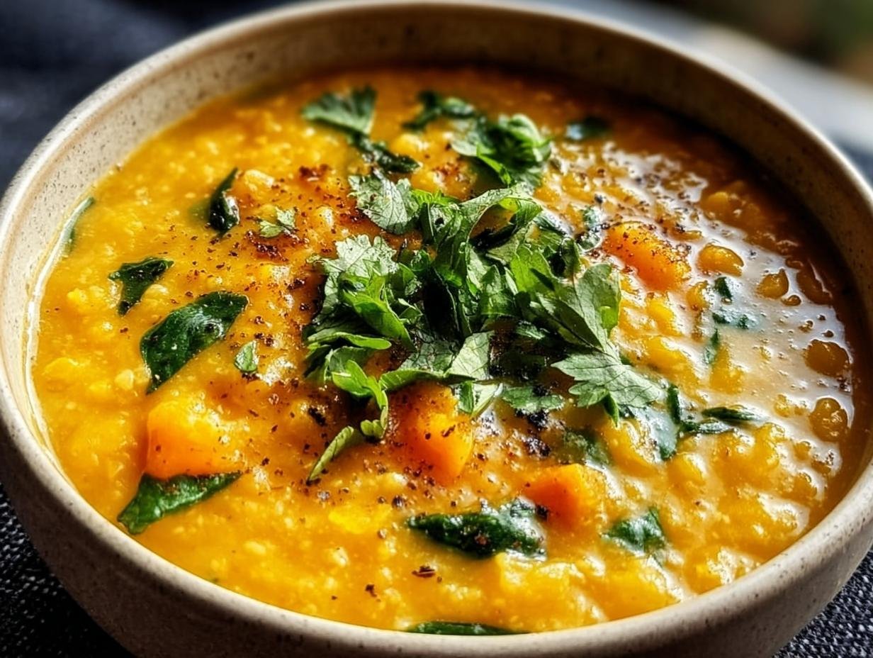 Vibrant Golden Turmeric Lentil: Amazing Comfort Soup 2 Vibrant Golden Turmeric Lentil: Amazing Comfort Soup - Vibrant Golden Turmeric Lentil - main visual representation
