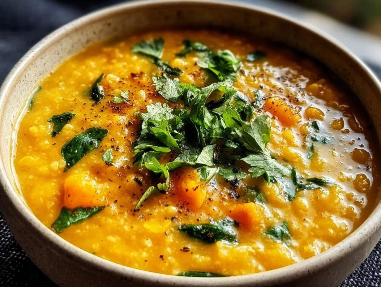 Vibrant Golden Turmeric Lentil: Amazing Comfort Soup 2 Vibrant Golden Turmeric Lentil: Amazing Comfort Soup - Vibrant Golden Turmeric Lentil - main visual representation