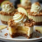 Apple Crisp Mini Cheesecakes: 12 Irresistible Delights 4 Apple Crisp Mini Cheesecakes